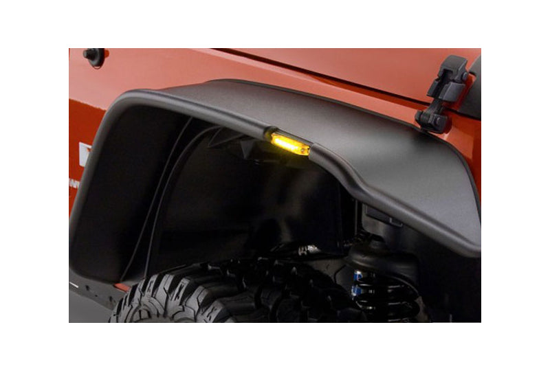 Bushwacker Flat Style Fender Flares (Set of 4) | 9.5"