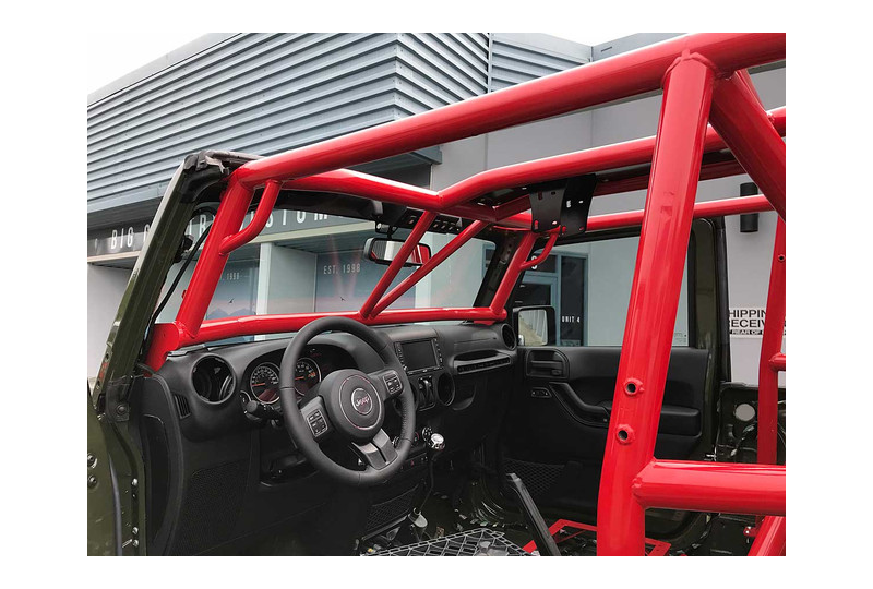 GenRight Weld In Grab Handles for GenRight Roll Cages (Pair); Jeep JK, TJ, LJ, YJ or CJ