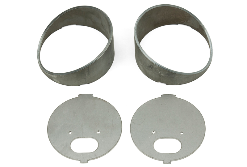 GenRight Frenched Corner Guard Tail Light Kit; Wrangler JK