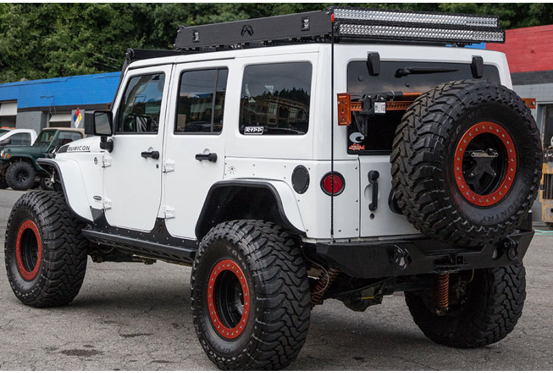 2013 Custom Jeep Wrangler Rubicon Unlimited White - SOLD