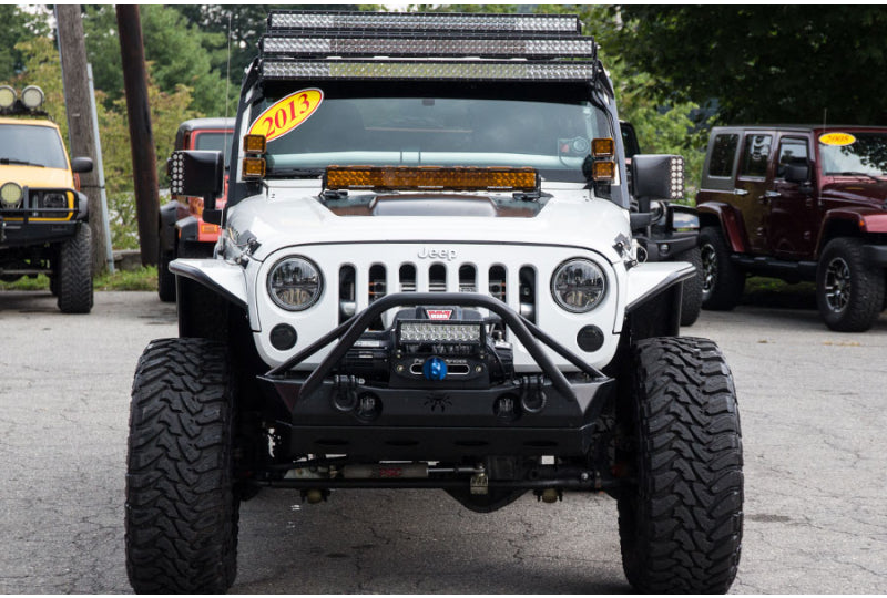 2013 Custom Jeep Wrangler Rubicon Unlimited White - SOLD
