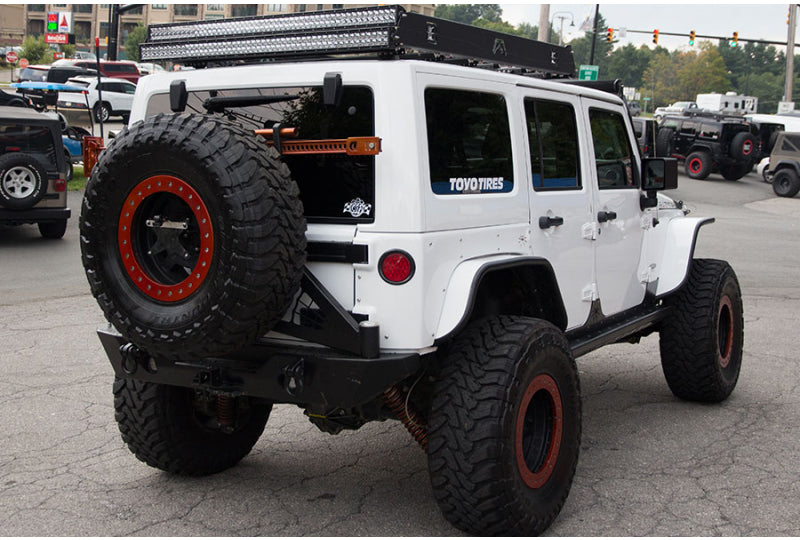 2013 Custom Jeep Wrangler Rubicon Unlimited White - SOLD