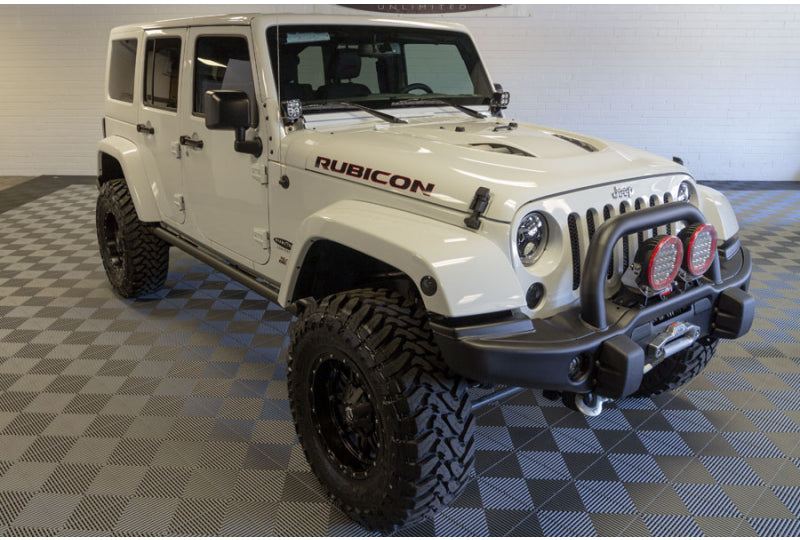 2015 HEMI Jeep Wrangler Rubicon Unlimited White - SOLD