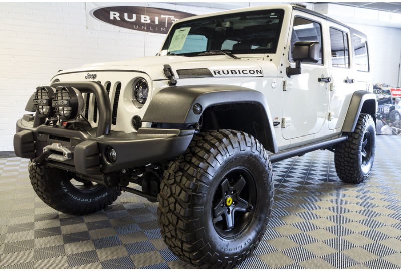 2014 Custom HEMI White Jeep Rubicon Unlimited - SOLD