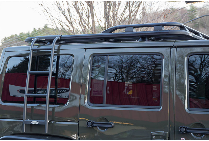 Maximus-3 Short Platform Roof Rack and Side Ladder 