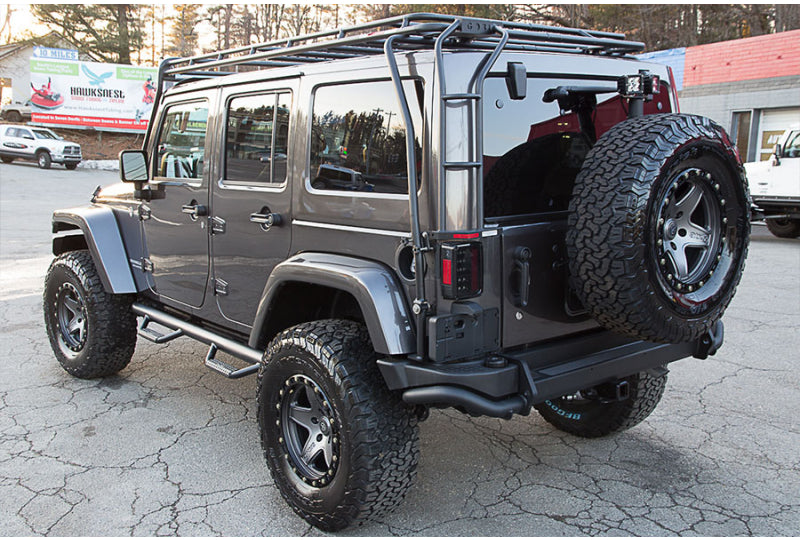 Gobi Stealth Rack Rear Corner Ladder