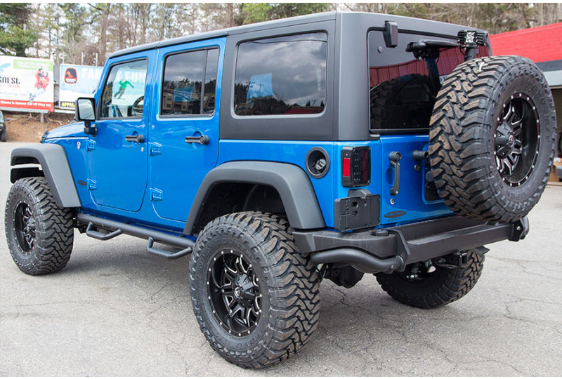 18x9 Fuel Lethal Wheels with 35x12.50x18 Toyo Open Country MT Tires