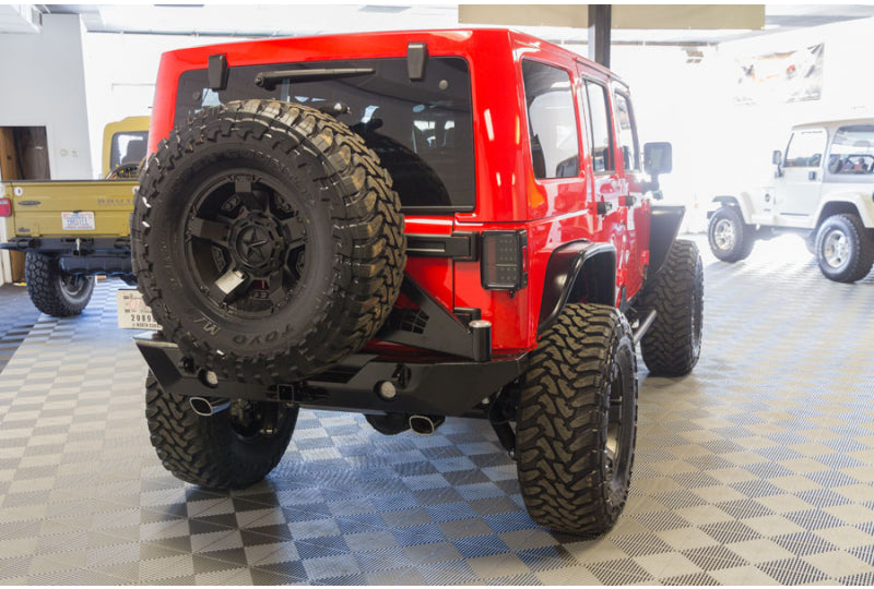 Poison Spyder RockBrawler II Rear Bumper with Tire Carrier