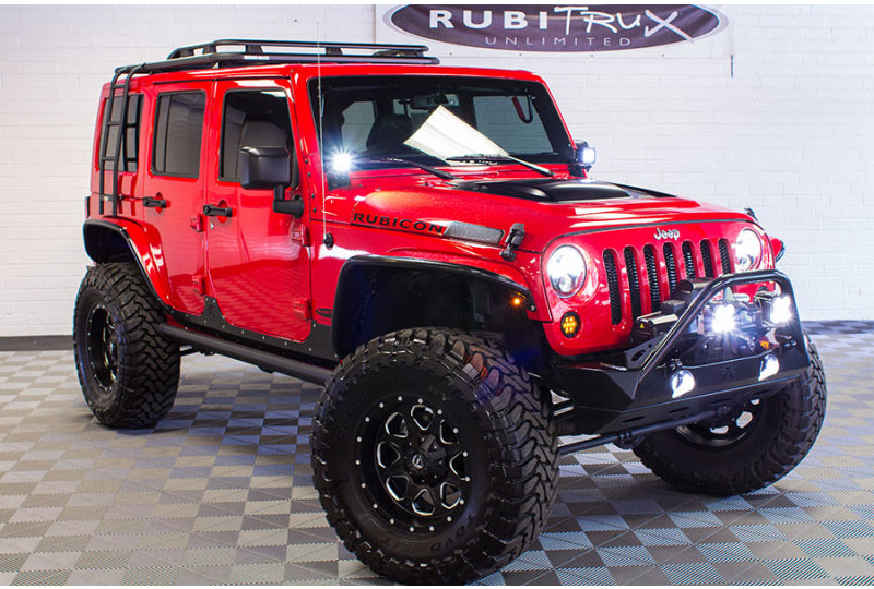 2016 Jeep Wrangler Rubicon Unlimited Firecracker Red - SOLD