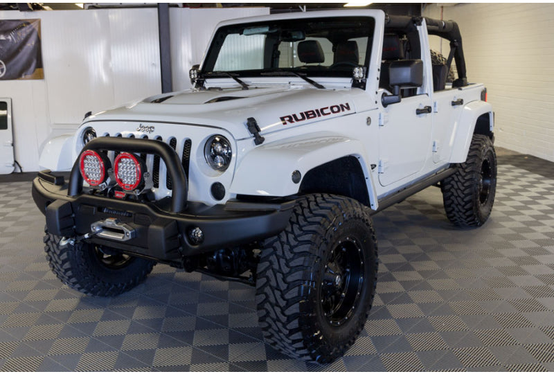 2015 HEMI Jeep Wrangler Rubicon Unlimited White - SOLD