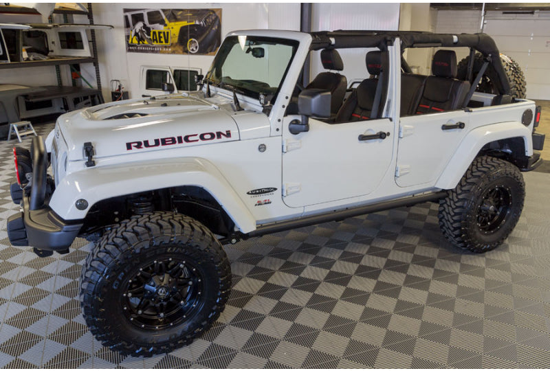 2015 HEMI Jeep Wrangler Rubicon Unlimited White - SOLD