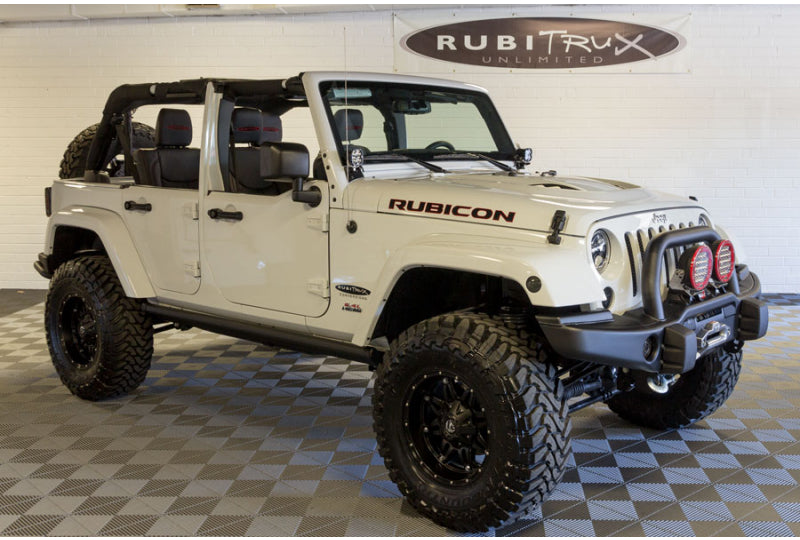 2015 HEMI Jeep Wrangler Rubicon Unlimited White - SOLD