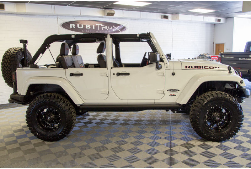 2015 HEMI Jeep Wrangler Rubicon Unlimited White - SOLD