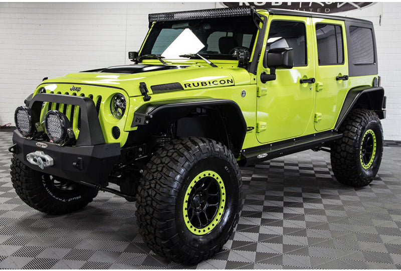 2016 Jeep Wrangler Rubicon Unlimited Hyper Green - SOLD