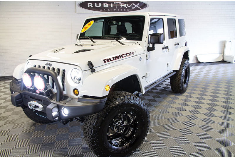 2016 Jeep Wrangler Rubicon Unlimited Bright White - SOLD