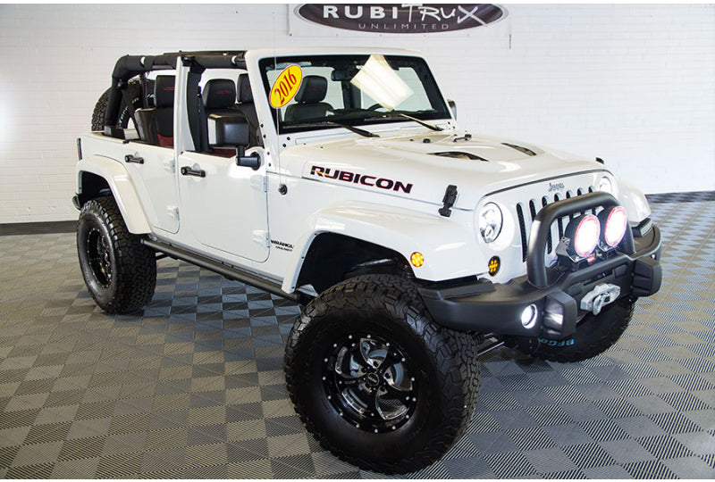 2016 Jeep Wrangler Rubicon Unlimited Bright White - SOLD