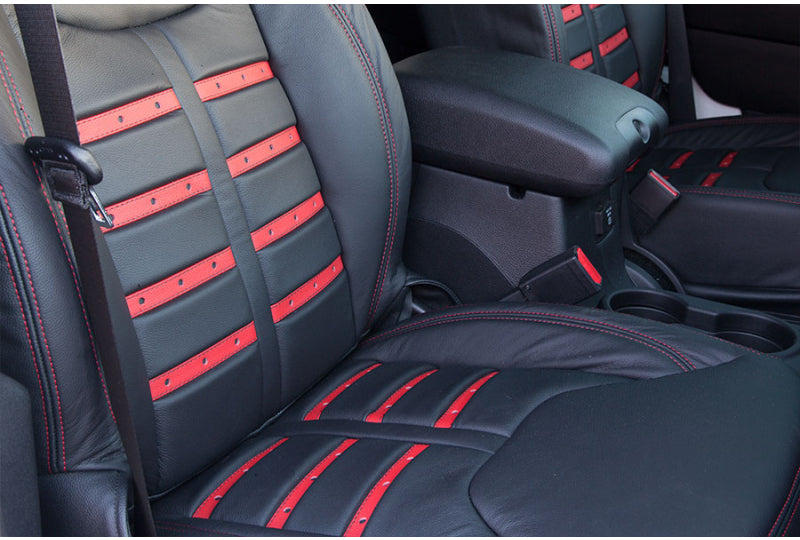 Alea Custom F-1 Leather Interior - F-1 Pattern