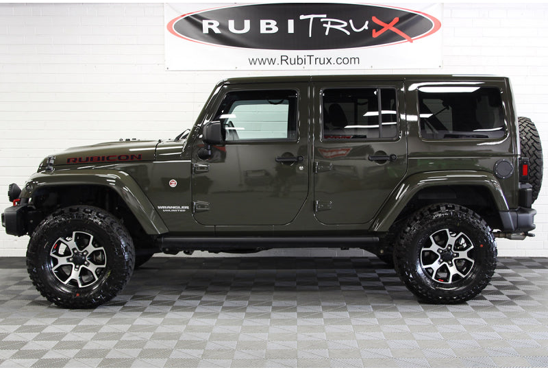 2015 Jeep Wrangler Rubicon Unlimited Hard Rock Tank Green - SOLD