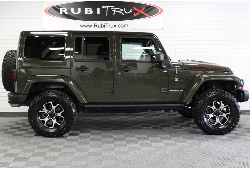 2015 Jeep Wrangler Rubicon Unlimited Hard Rock Tank Green - SOLD