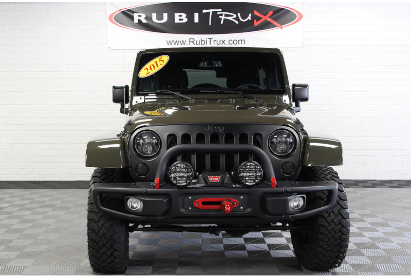 2015 Jeep Wrangler Rubicon Unlimited Hard Rock Tank Green - SOLD