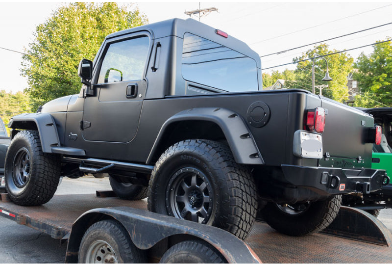 2006 Jeep Wrangler Unlimited RubiTrux Conversion Matte Black - SOLD