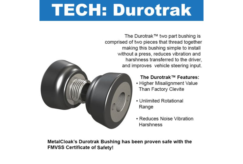 MetalCloak Lock-N-Load, Bolt-On Long Arm Suspension System 3.5"/4.5", Wrangler JL