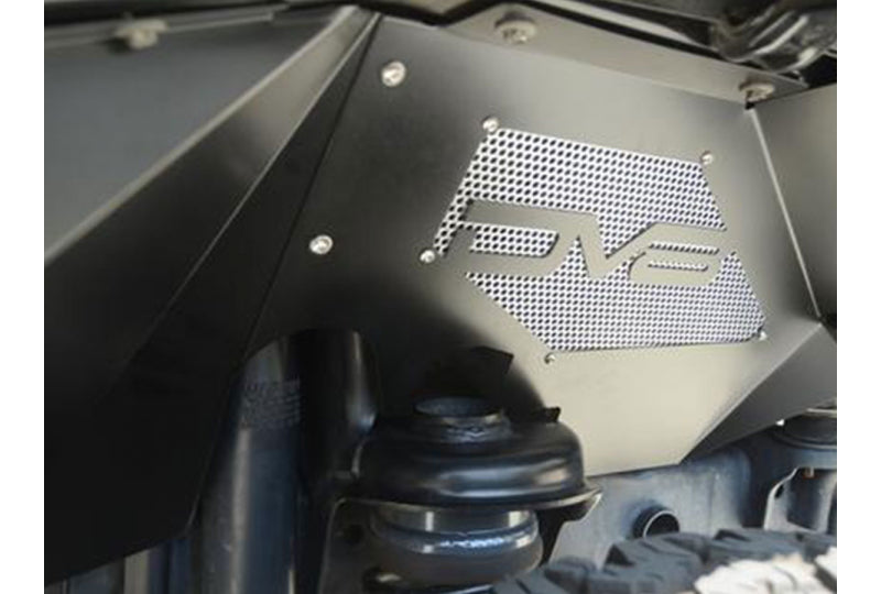 DV8 Front Inner Fenders Black Wrangler JK
