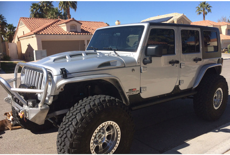 DV8 Heat Hood Jeep JK