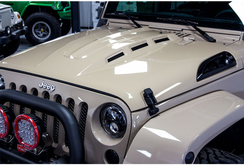 DV8 Heat Hood Jeep JK