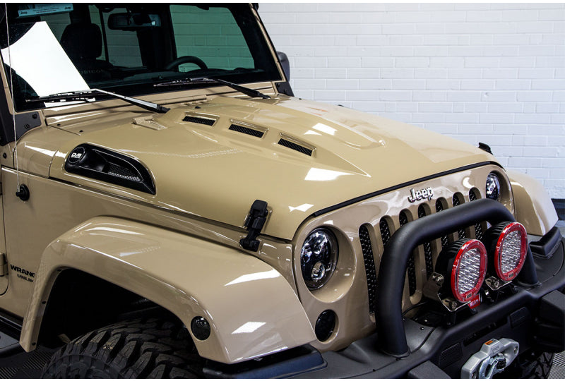 DV8 Heat Hood Jeep JK