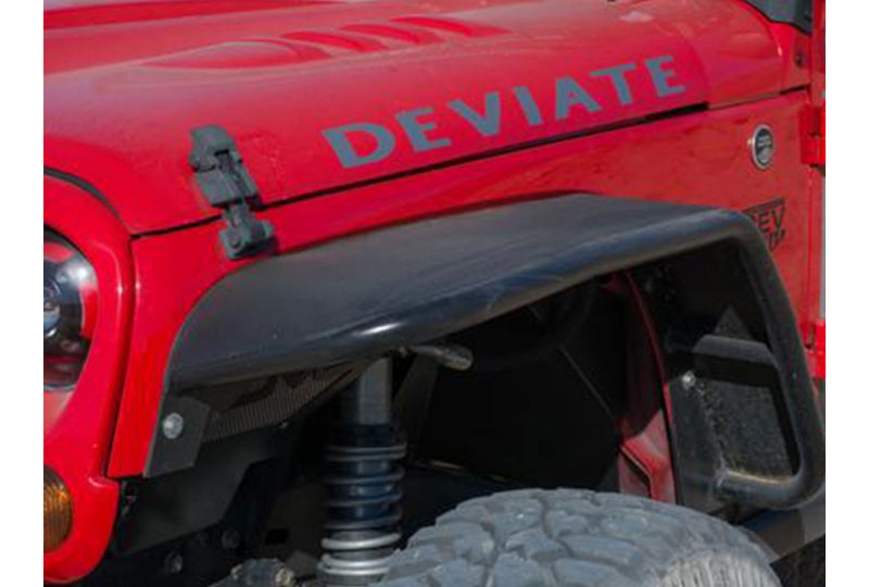 DV8 2nd Gen Flat Fenders Wrangler JK