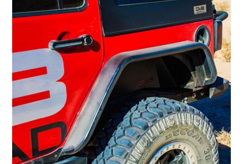 DV8 2nd Gen Flat Fenders Wrangler JK