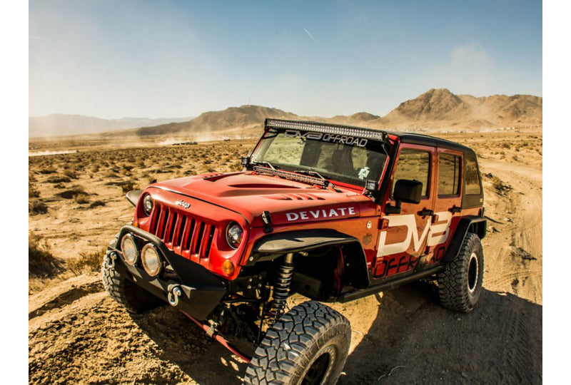 DV8 2nd Gen Flat Fenders Wrangler JK