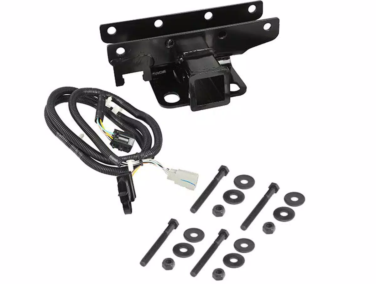 Rugged Ridge 11580.11 2" Receiver Hitch; w/o Rugged Ridge Cover