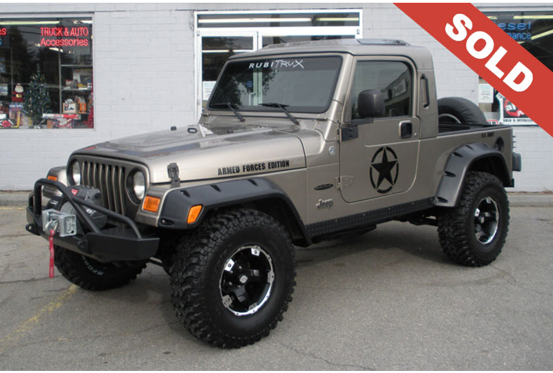 2005 Gray Jeep Wrangler Unlimited - SOLD