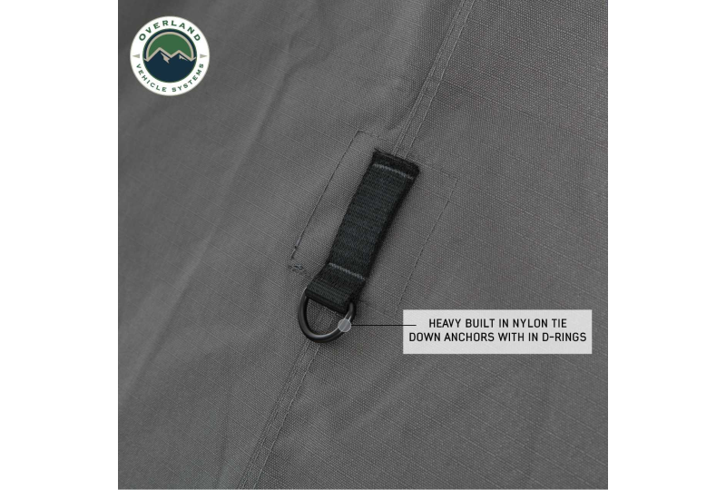 OVS Nomadic 270 Wall 2 w/Window - Passenger, Grey/Green