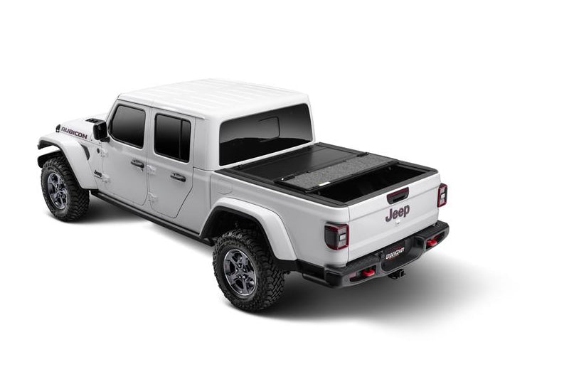 UnderCover Ultra Flex Tonneau Truck Cover Jeep Gladiator JT Half Open