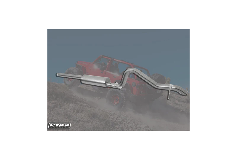 Ripp Superchargers Catback Exhaust System; Wrangler JLU