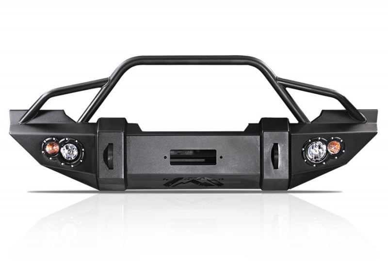 Fab Fours Lifestyle Winch Bumper; Wrangler JK