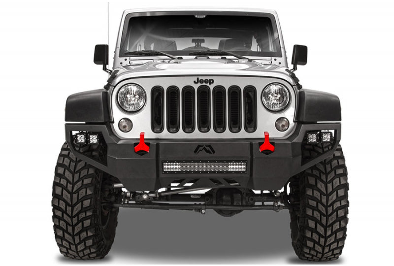 Fab Fours Vengeance Bumper; Wrangler JK