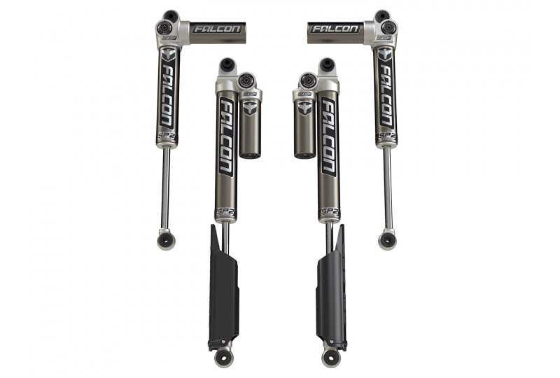 TeraFlex 2-4.5 Lift Falcon SP2 Series 3.1 Piggyback Shocks; Wrangler JL 2 Door