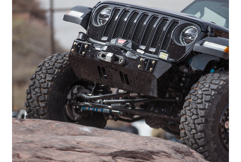 GenRight Stubby Front Bumper; Wrangler JL & Gladiator JT