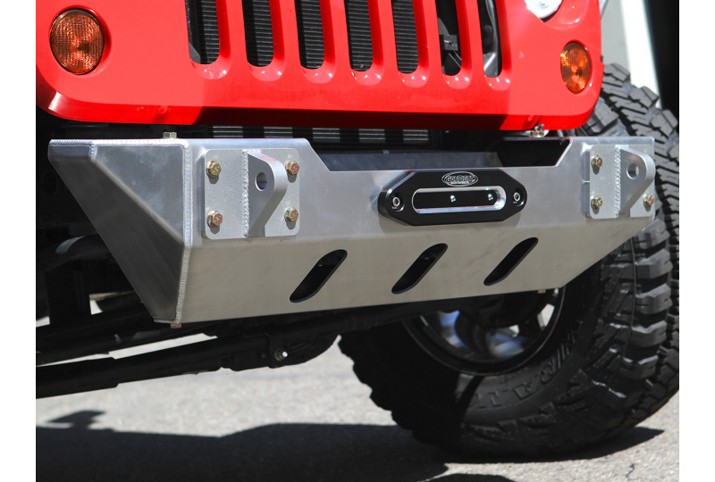 GenRight Stubby Style Front Bumper; Wrangler JK/JKU