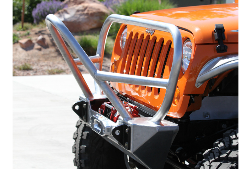 GenRight Stinger & Grill Guard Front Bumper; Wrangler JL & Gladiator JT