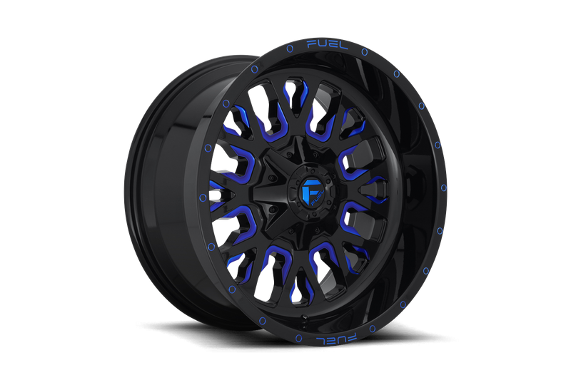 18x9 Fuel Off-Road D645 Stroke Gloss Mil Blu - D64518902645