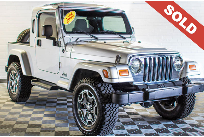 2006 Wrangler Unlimited RubiTrux Conversion - SOLD