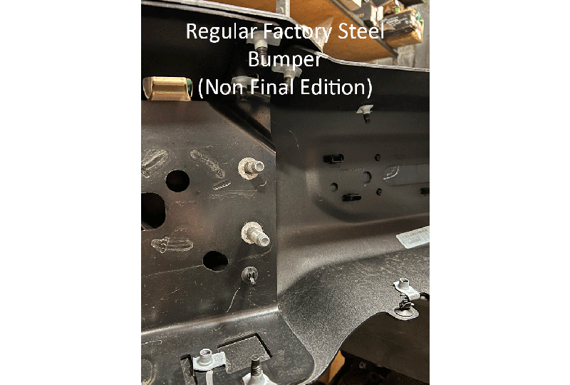 2025 Mopar Jeep Wrangler 392 Final Edition Steel Front Bumper; Wrangler JL