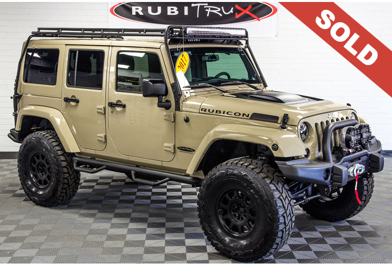 2017 Jeep Wrangler Rubicon Unlimited Gobi - SOLD