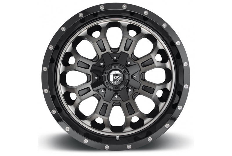 20x10 Fuel Off-Road D561 Crush Gloss Black Mach - D56120002647