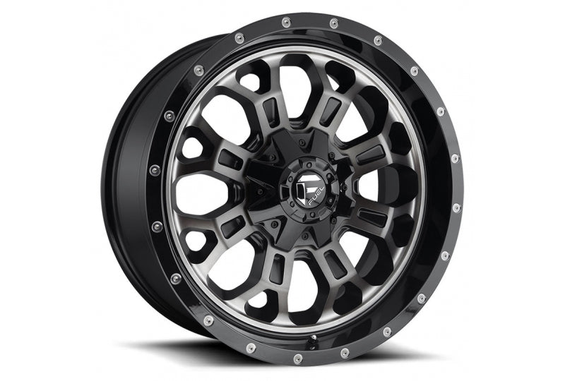 20x10 Fuel Off-Road D561 Crush Gloss Black Mach - D56120002647